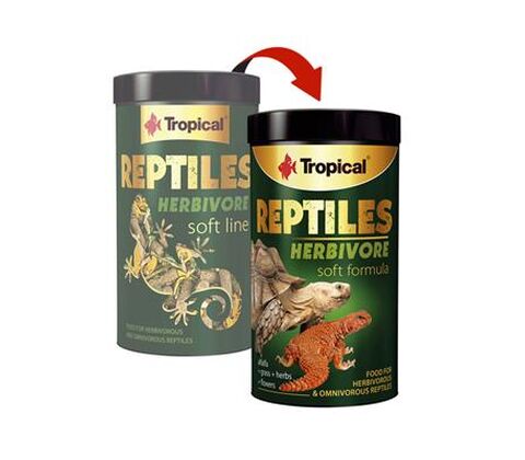 Reptiles Soft Herbivore 250 ml. / 65 g.