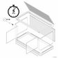 Terrarium Vista Exoterra 120xl 120x60x60