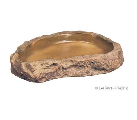 Foderskål L 21x18.5x3cm Exoterra 