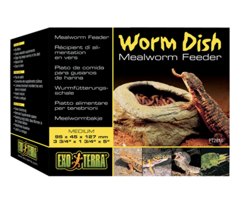 ExoTerra Ormefoderskål