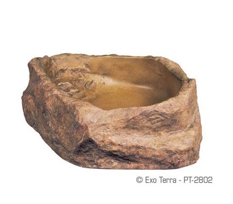 Exoterra  Vandskål M 12x9.5x3.5cm 