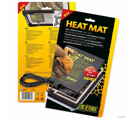 Varmemåtte Exoterra 8w 20x15cm Self-regulated
