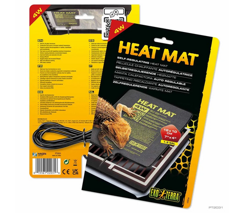 Varmemåtte Exoterra 4w 18x10cm Self-regulated 