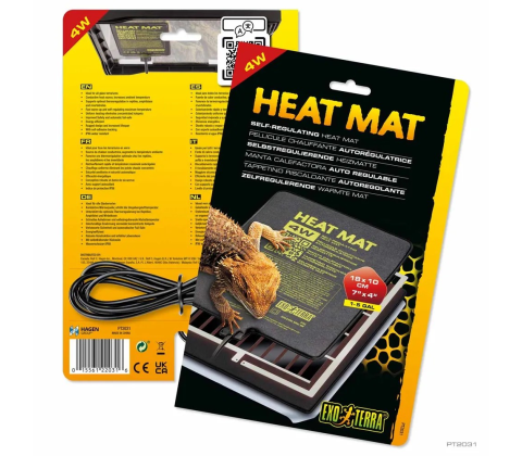 Varmemåtte Exoterra 4w 18x10cm Self-regulated 