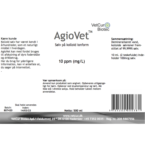 AgioVet 500ml