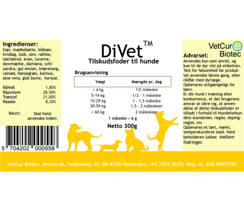 DiVet 300g – Hund