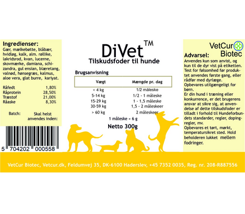 DiVet 300g – Hund