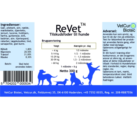 ReVet 300g – Hund