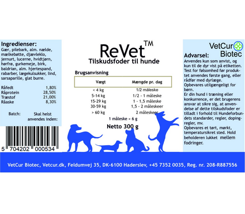 ReVet 300g – Hund