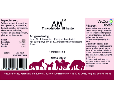  AM 300g – Hest