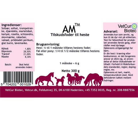  AM 300g – Hest