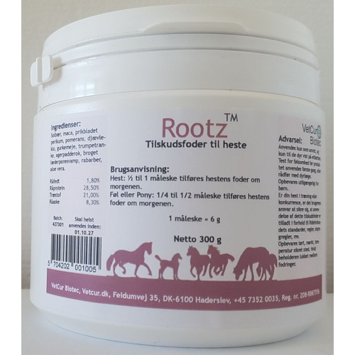 Rootz 300g – Hest