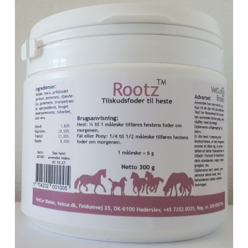 Rootz 300g – Hest