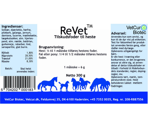 ReVet 300g – Hest
