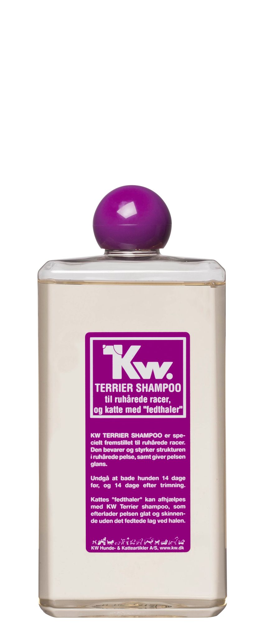 hensynsløs blanding vælge KW Terrier Shampoo er specielt fremstillet til ruhårede racer.