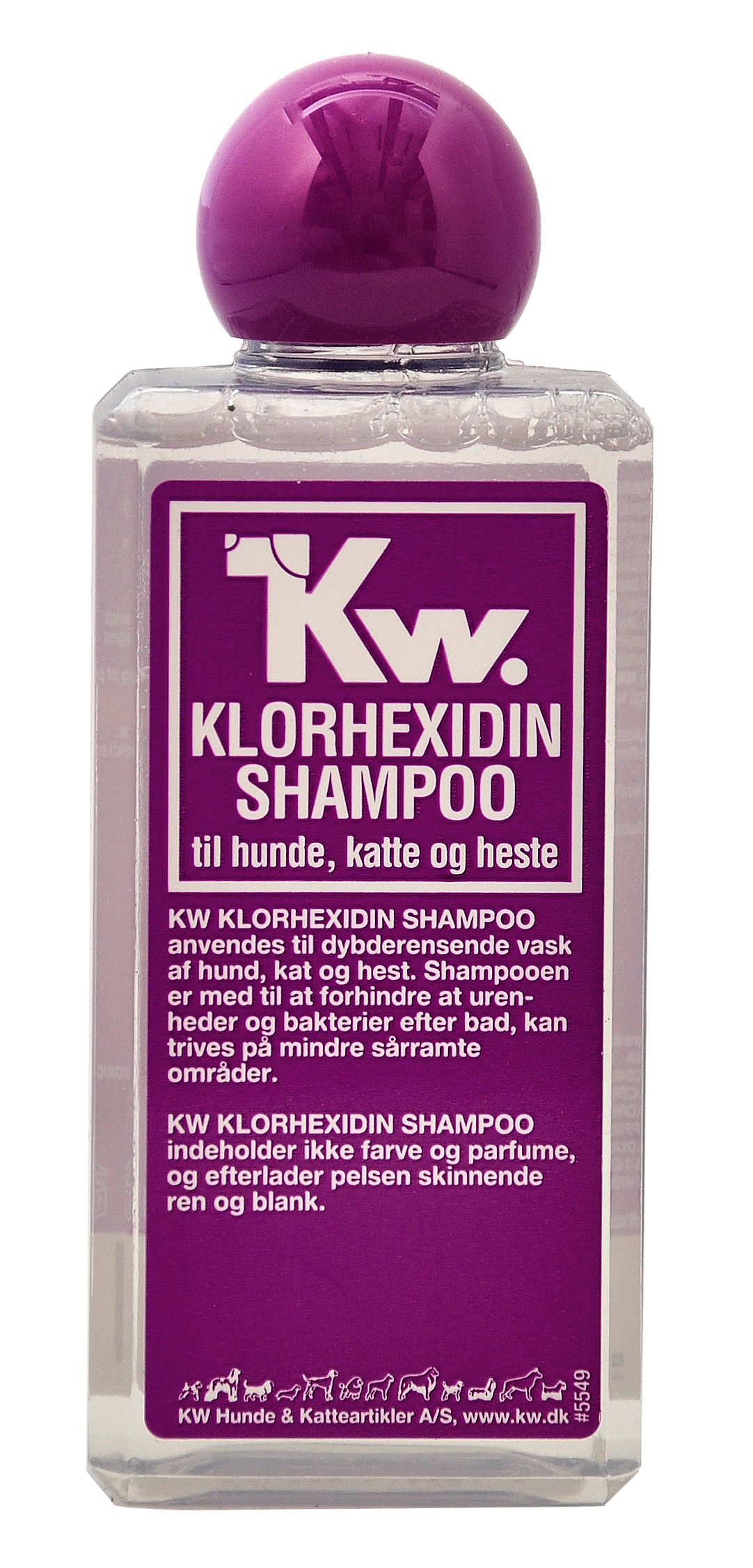 KW Klorhexidin Shampoo til dybderensende